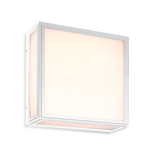 Ceiling Lighting - Mantra Bachelor Ceiling/Wall 14W LED 3000K 1180lm IP65 White (M7056)