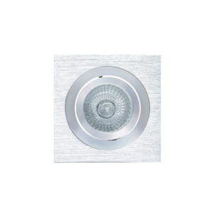 GU10 Downlights - Mantra Basico GU10 Swivel Downlight 9.2cm Square 1 x GU10 Max 50W Aluminium Cut Out: 80mm (MC0006)