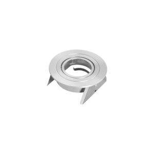 GU10 Downlights - Mantra Basico GU10 Downlight 9.5cm Round 1 x GU10 Max 12W Aluminium Cut Out: 80mm (MC7742)