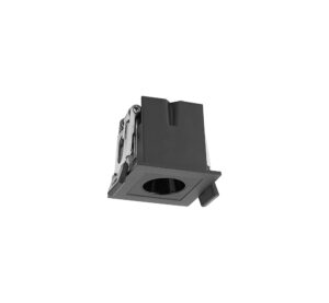 Architectural - Mantra Blau Linear Spotlight 1 Light 3W LED 3000K 165lm Cut Out: L:40mm x W:40mm Black (M9127)