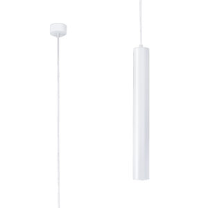 Ceiling Pendants - Mantra Bolonia 5.2cm 1 Light Pendant 7W LED CCT Switchable 2700/3200/4000K 970/1050/1058lm White (M8355)