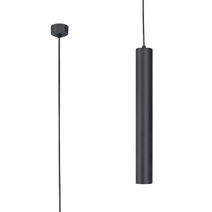 Ceiling Pendants - Mantra Bolonia 5.2cm 1 Light Pendant 7W LED CCT Switchable 2700/3200/4000K 970/1050/1058lm Black (M8356)