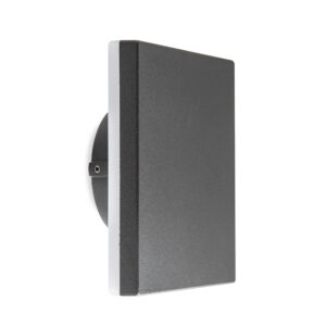 Wall Lighting - Mantra Bora Square Wall Lamp 9.6W LED 3000K 720lm IP54 Anthracite (M6536)