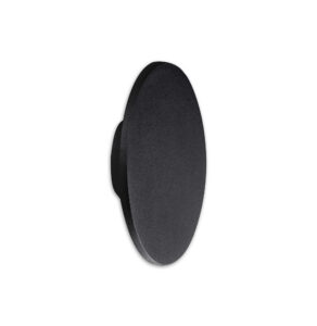 Wall Lighting - Mantra Bora Bora Wall Light 18cm Round 8W LED 3000K 1080lm Matt Black (MC0120)