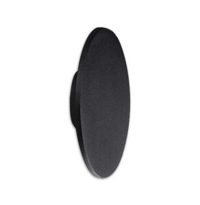 Wall Lighting - Mantra Bora Bora Wall Light 27cm Round 16W LED 3000K 1350lm Matt Black (MC0124)