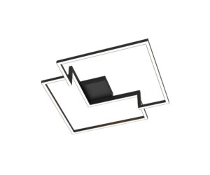 Ceiling Lighting - Mantra Boutique Ceiling Dimmable 42W LED 3000K 2450lm Black (M7673)