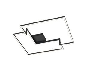 Ceiling Lighting - Mantra Boutique Ceiling 79W LED 3000K 4250lm Black (M7686)