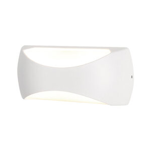 Wall Lighting - Mantra Butan Wall Lamp 2 x 6W LED 3000K 1000lm IP65 Matt White (M8902)