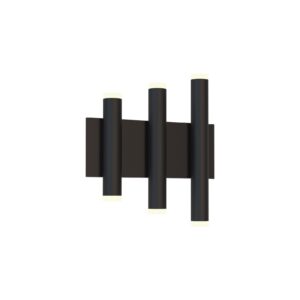 Wall Lighting - Mantra Cala 3+3 Light Wall Light 36W LED 3000K 2520lm Sand Black (M8190)