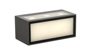 Wall Lighting - Mantra Cancun Wall Light 10.5W LED 3000K 885lm Dark Grey IP65 (M9096)