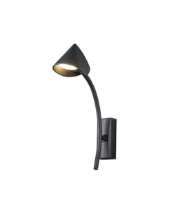 Wall Lighting - Mantra Capuccina 1 Light Wall Lamp 6W LED 3000K 530lm Black (M7583)