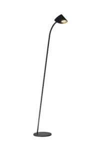 Floor Lamps - Mantra Capuccina 1 Light Floor Lamp 8.5W LED 3000K 600lm Black (M7585)