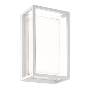 Ceiling Lighting - Mantra Chamonix Rectangular Ceiling/Wall Light 9W LED 3000K 725lm IP65 White (M7063)