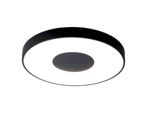 Ceiling Lighting - Mantra Coin 65cm Round Ceiling 100W LED With 2700K-5000K 6000lm Black (M7561)