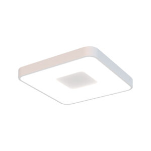 Ceiling Lighting - Mantra Coin Square Ceiling 80W LED With 2700K-5000K 3900lm White (M7919)