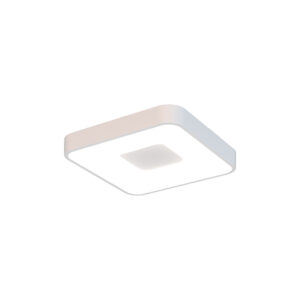 Ceiling Lighting - Mantra Coin Square Ceiling 56W LED With 2700K-5000K 2500lm White (M7922)
