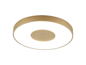 Ceiling Lighting - Mantra Coin 65cm Round Ceiling 100W LED With 2700K-5000K 6000lm Gold (M8036)
