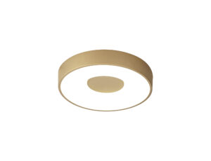 Ceiling Lighting - Mantra Coin 38cm Round Ceiling 56W LED With 2700K-5000K 2500lm Gold (M8038)
