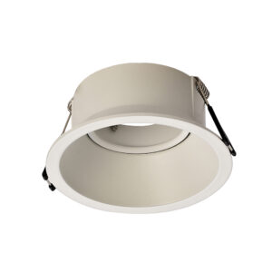 GU10 Downlights - Mantra Comfort 9.6cm Round Downlight GU10 Matt White Cut Out: 85mm (MC0160)