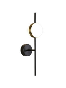 Wall Lighting - Mantra Cuba Wall Lamp 8W LED 3000K 600lm Gold/Black (M7163)