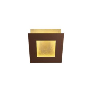 Wall Lighting - Mantra Dalia 14cm Wall Lamp 12W LED 3000K 840lm Gold/Rust Brown (M8113)