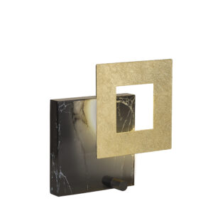 Table Lamps - Mantra Dalia 25cm Table Lamp 18W LED 3000K 1260lm Gold/Marble Black (M8520)