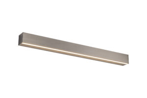 Wall Lighting - Mantra Elegance 61cm Linear Up & Down Wall Lamp 24W LED 3000K 2800lm Brushed Grey (M9014)