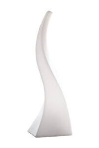 Table Lamps - Mantra Flame Table Lamp 1 Light E27 Large Outdoor IP65 Opal White (M1326)