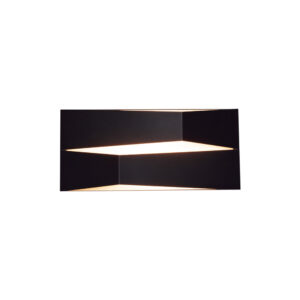 Wall Lighting - Mantra Fuji Wall Light 10W LED 3000K 920lm Black (M8157)