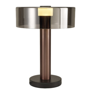 Table Lamps - Mantra Gin Large Table Lamp 1 Light GU10 Rose Gold (M8426)
