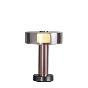 Table Lamps - Mantra Gin Small Table Lamp 1 Light GU10 Rose Gold (M8428)