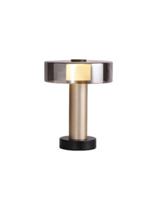 Table Lamps - Mantra Gin Small Table Lamp 1 Light GU10 Gold (M8535)