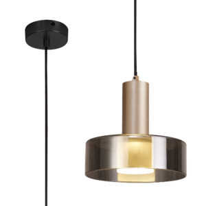Ceiling Pendants - Mantra Gin 22cm Pendant 1 Light GU10 Gold (M8536)