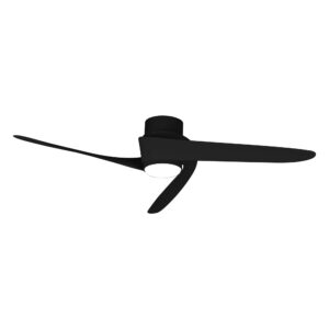 Ceiling Fans - Mantra Groenland 122cm 24W LED Dimmable Ceiling Light With Built-In 30W DC Fan 2700-5000K Black (M8709)