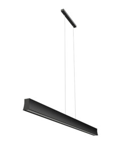 Ceiling Pendants - Mantra Hanok 1.2m Linear Pendant 110? 38W LED 3000K 2850lm Black (M7546)