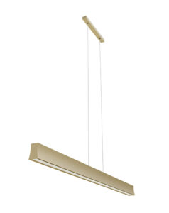 Ceiling Pendants - Mantra Hanok 1.2m Linear Pendant 110? 38W LED 3000K 2850lm Sand Brown (M7569)