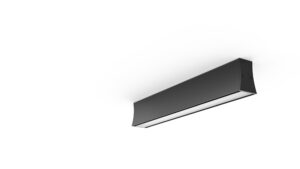 Ceiling Lighting - Mantra Hanok 40cm Linear Ceiling Light 110? 14W LED 4000K 1000lm Black (M7952)