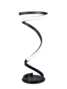 Table Lamps - Mantra Helix Table Lamp 52cm 20W LED 3000K 1600lm Black (M6104)