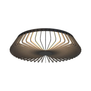 Ceiling Lighting - Mantra Himalaya 63cm Round Ceiling (Light Only) 80W LED 2700-5000K Tuneable White 3500lm Black (M7965)