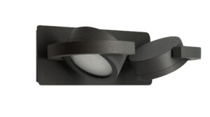 Wall Lighting - Mantra Iguazu Wall Lamp Requires 2 x GX53 (Max 10W Not Included) IP54 Anthracite (M6769)
