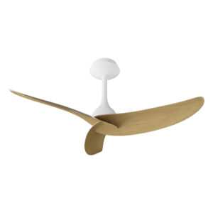 Ceiling Fans - Mantra Ipanema 1m 32W Triple Blade Ceiling Fan (No Light) White/Wood (M9042)