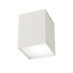 Ceiling Lighting - Mantra Kailua Flush Square 1 x GU10 White (M5633)