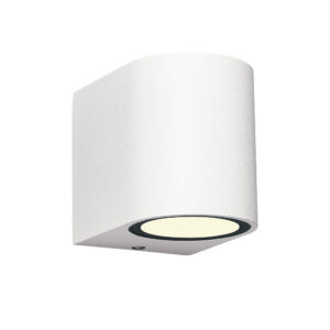 Wall Lighting - Mantra Kandanchu Round Wall Lamp 1 x GU10 IP54 Sand White (M6513)
