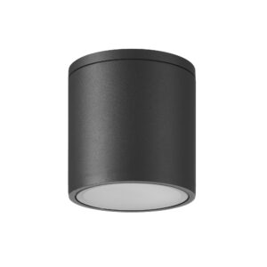 Ceiling Lighting - Mantra Kandanchu 9cm Short Round Ceiling Spotlight 1 x GU10 IP54 Anthracite (M7905)