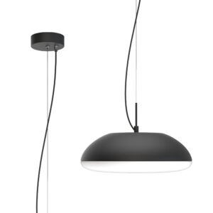 Ceiling Pendants - Mantra Kazz Pendant 38cm Round 4 x E27 (Max 20W LED) Black (M8138)