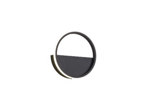 Wall Lighting - Mantra Kitesurf 20cm Wall Lamp 8W LED 3000K 640lm Black (M8592)