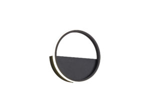 Wall Lighting - Mantra Kitesurf 25cm Wall Lamp 8W LED 3000K 640lm Black (M8593)