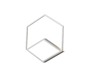 Ceiling Lighting - Mantra Kubick Ceiling/Wall Light 32W LED 3000K 1870lm White (M7594)