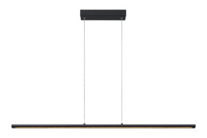 Ceiling Pendants - Mantra Lineal 1.2m Linear Pendant 38W LED 3000K 5150lm Sand Black (M8954)