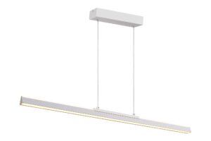 Ceiling Pendants - Mantra Lineal 90cm Linear Pendant 36W LED 3000K 4550lm Sand White (M8956)
